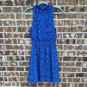 Blue floral sundress